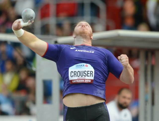 Rio champ Crouser wins shot put title at US Indoors