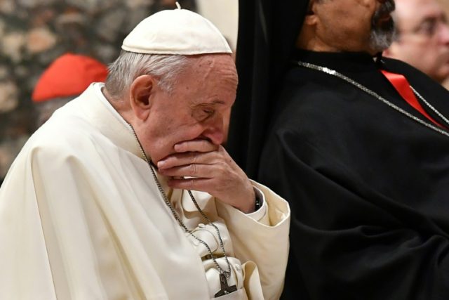 Pope calls child sex abuse like 'human sacrifice', vows 'all-out battle'