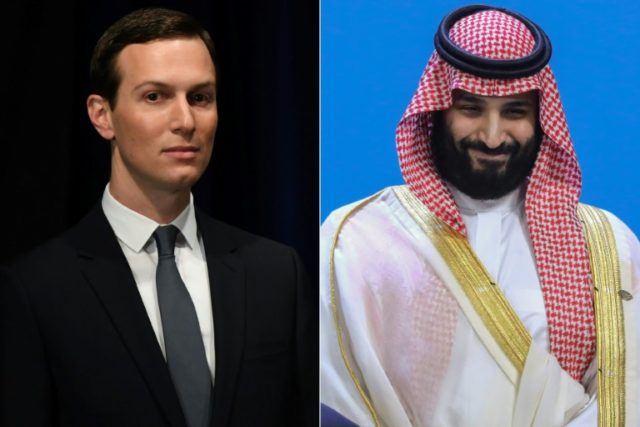 Kushner discusses Mideast peace with Saudi rulers