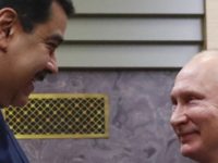 Russia Venezuela Nicolas Maduro, Vladimir Putin In this Dec. 5, 2018 file photo, Venezuelan President Nicolas Maduro, left, and Russian President Vladimir Putin greet each other outside the Novo Ogaryovo residence in Moscow, Russia. Russia is an ally of the Venezuelan president, who is under challenge from opposition leader Juan Guaido in a resurgence of the country’s political crisis after declaring presidential authority and vowing to oust the socialist leader. (Maxim Shemetov/Pool Photo via AP File) The Associated Press