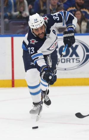 Winnipeg Jets defenseman Dustin Byfuglien out at least three games