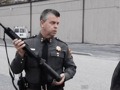 ANNAPOLIS – Wicomico County Sheriff Mike Lewis and a deputy, dressed in full uniform and using sheriff’s office cars, have starred in a video detailing when and how Marylanders can “open carry” some weapons.