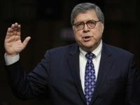 william-barr-oath-ap Attorney General nominee William Barr is sworn in before the Senate Judiciary Committee on Capitol Hill in Washington, Tuesday, Jan. 15, 2019. Barr will face questions from the Senate Judiciary Committee on Tuesday about his relationship with Trump, his views on executive powers and whether he can fairly oversee the …