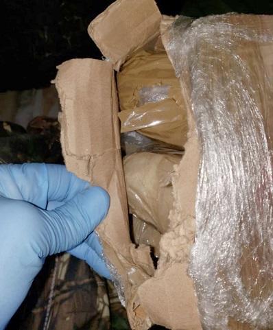 Border Patrol agents find six bundles of methamphetamine inside a backpack allegedly carried by an illegal alien from Mexico. (Photo: U.S. Border Patrol/Tucson Sector)