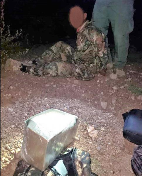 Tucson Sector Border Patrol agents arrest an alleged illegal alien drug mule who they found with six pounds of meth. (Photo: U.S. Border Patrol/Tucson Sector)