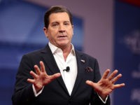 Eric Bolling speaking at the 2018 Conservative Political Action Conference (CPAC) in National Harbor, Maryland.