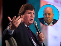 Tucker Carlson and CNN President Jeff Zucker.