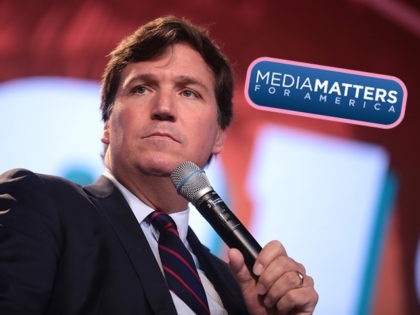Tucker Carlson speaking with attendees at the 2018 Student Action Summit hosted by Turning