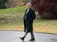 White House communications director Bill Shine walks toward Marine One on the South Lawn of the White House in Washington, Monday, Nov. 26, 2018, to join President Donald Trump for a short trip to Andrews Air Force Base, Md., and then on to Mississippi for rallies. (AP Photo/Andrew Harnik)