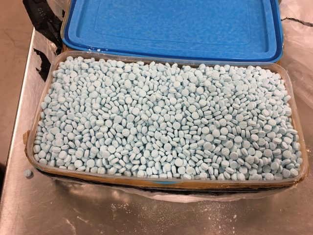 Fentanyl pills seized in Phoenix. (File Photo: Drug Enforcement Administration)