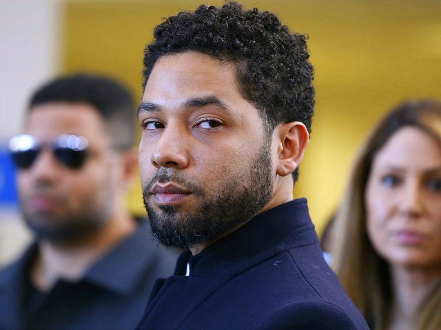 CHICAGO, ILLINOIS - MARCH 26: Actor Jussie Smollett after his court appearance at Leighton