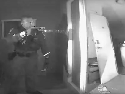 Police officers in Chandler, Arizona, are being questioned for kicking down a family's fro