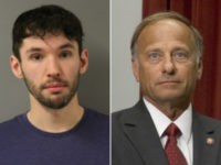 Blake Gibbins and Rep. Steve King - collage.