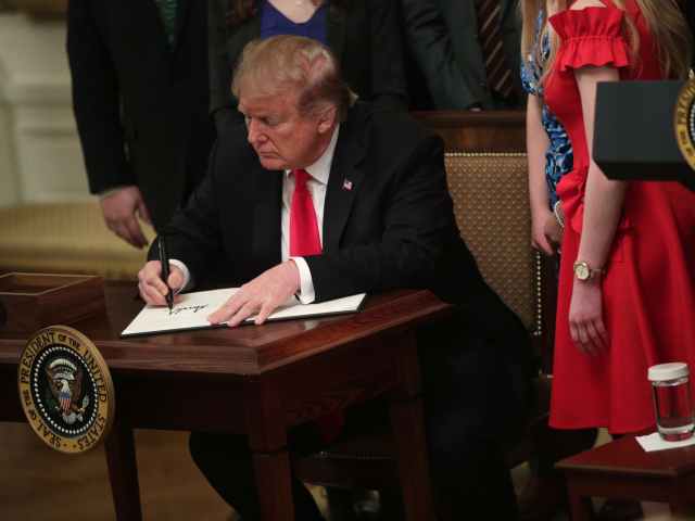 President Trump Signs Executive Order On Campus Free Speech