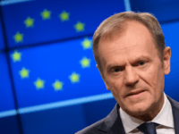 BRUSSELS, BELGIUM - MARCH 20: Donald Tusk, President of the European Council, speaks to the media one day prior to a summit of European Union leaders on March 20, 2019 in Brussels, Belgium. EU leaders will come together for a two-day summit that is taking place only a little over …