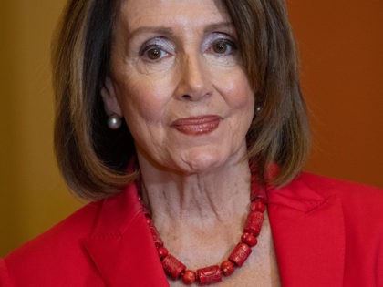 US Speaker of the House Nancy Pelosi speaks prior to a meeting with Colombian President Iv