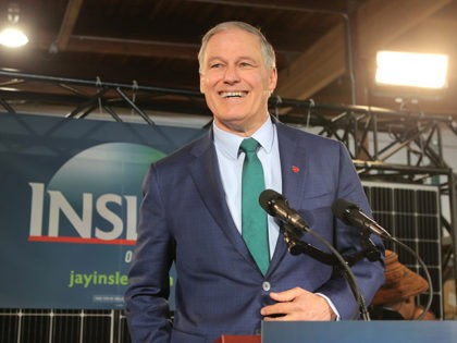 SEATTLE, WA - MARCH 01: Washington Gov. Jay Inslee announces his run for the 2020 Presiden