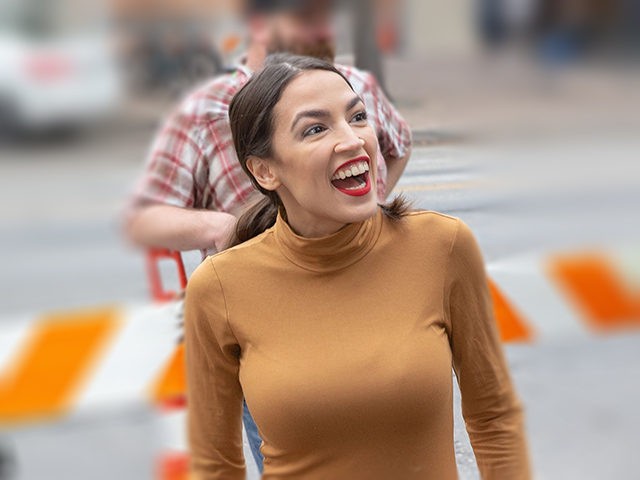 New York Rep. Alexandria Ocasio-Cortez attends the Knock Down The House movie premiere during the 2019 SXSW conference and Festivals at the Paramount Theatre on March 10, 2019 in Austin, Texas. (Photo by SUZANNE CORDEIRO / AFP) (Photo credit should read SUZANNE CORDEIRO/AFP/Getty Images)