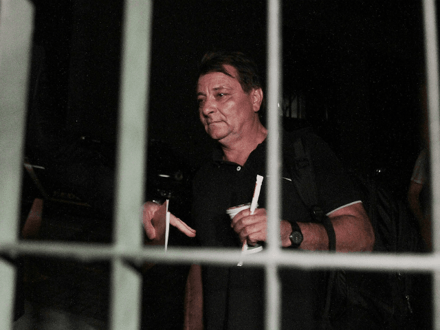 Cesare Battisti leaves the Federal Police headquarters on March 13, 2015 in Sao Paulo, Brazil. Federal police in Brazil arrested the Italian extremist and writer Cesare Battisti, who was convicted of murder in his home country and has been on the run for decades. Battisti, who faces deportation, was detained …