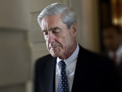 Former FBI Director Robert Mueller, special counsel on the Russian investigation, leaves f