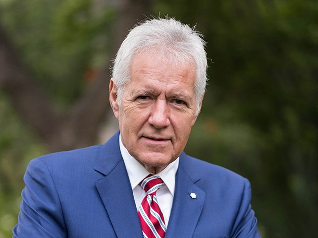 LOS ANGELES, CA - JUNE 30: TV personality Alex Trebek attends the 150th anniversary of Can