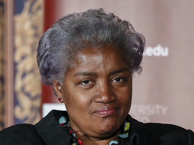 CHICAGO, IL - NOVEMBER 13: Former DNC Chair Donna Brazile speaks at The University of Chicago on November 13, 2017 in Chicago, Illinois. Brazile recently released her book 'Hacks: The Inside Story,' an account of her time as the interim chairperson of the Democratic National Committee during the 2016 presidential â¦