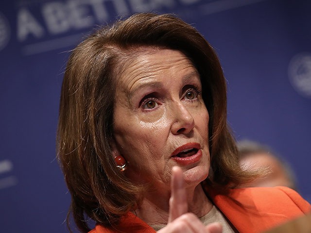 ALEXANDRIA, VA - APRIL 27: House Minority Leader Nancy Pelosi (D-CA) speaks during an even