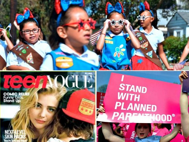 Girl Scouts, Planned Parenthoo, Teen Vogue