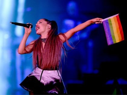 LOS ANGELES, CA - JUNE 02: (EDITORIAL USE ONLY. NO COMMERCIAL USE) Ariana Grande performs onstage during the 2018 iHeartRadio Wango Tango by AT&T at Banc of California Stadium on June 2, 2018 in Los Angeles, California. (Photo by Kevin Winter/Getty Images for iHeartMedia)