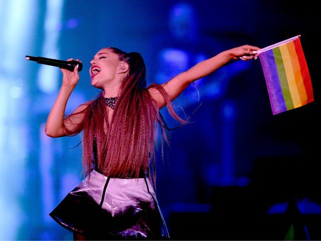 LOS ANGELES, CA - JUNE 02: (EDITORIAL USE ONLY. NO COMMERCIAL USE) Ariana Grande performs