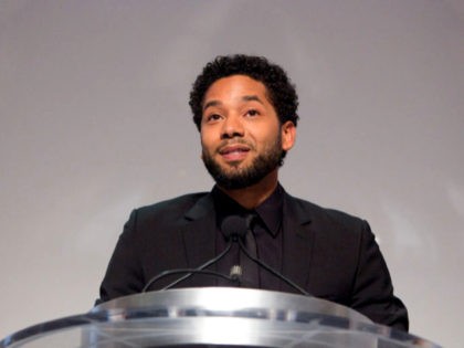 Jussie Smollett attends the Thurgood Marshall College Fund gala on October 23, 2017 in Washington, DC.