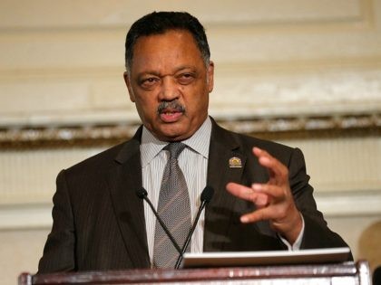 NEW YORK, NY - JANUARY 31: Reverend Jesse Jackson speaks onstage during The 16th Annual Wall Street Project Economic Summit - Day 1 at The Roosevelt Hotel on January 31, 2013 in New York City. (Photo by Jemal Countess/Getty Images)