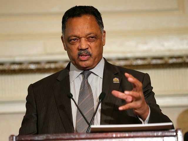NEW YORK, NY - JANUARY 31: Reverend Jesse Jackson speaks onstage during The 16th Annual Wall Street Project Economic Summit - Day 1 at The Roosevelt Hotel on January 31, 2013 in New York City. (Photo by Jemal Countess/Getty Images)
