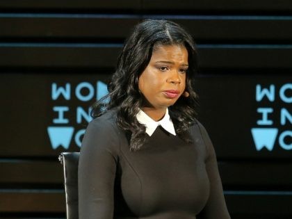 NEW YORK, NEW YORK - APRIL 06: Kim Foxx speaks onstage at Tina Brown's 7th Annual Women In The World Summit Opening Night at David H. Koch Theater at Lincoln Center on April 6, 2016 in New York City. (Photo by Jemal Countess/Getty Images)