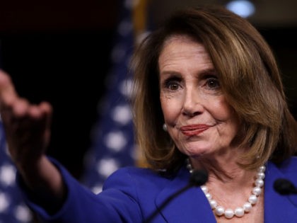 Speaker of the House Nancy Pelosi (D-CA) answers questions during her weekly news conference at the U.S. Capitol March 28, 2019 in Washington, DC. Pelosi answered a range of questions centered primarily around the investigative report by Special Counsel Robert Mueller that was handed into the Department of Justice last …