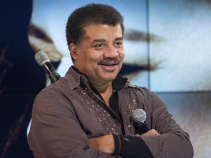 n this Nov. 1, 2017 file photo, Neil deGrasse Tyson attends a fan event celebrating the re