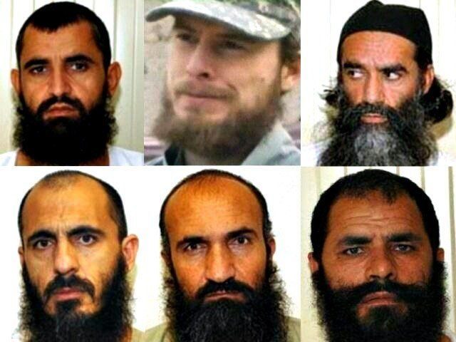 The five Guantanamo Bay detainees swapped for Sgt. Bowe Bergdahl are, from Mullah Norullah