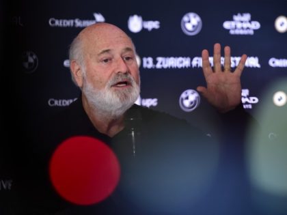 ZURICH, SWITZERLAND - SEPTEMBER 30: Director Rob Reiner speaks at the 'Shock and Awe' press conference during the 13th Zurich Film Festival on September 30, 2017 in Zurich, Switzerland. The Zurich Film Festival 2017 will take place from September 28 until October 8. (Photo by Alexander Koerner/Getty Images)
