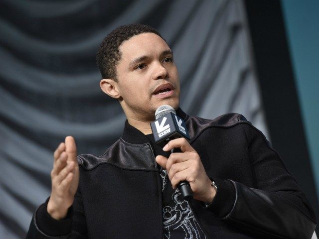 AUSTIN, TX - MARCH 09: Trevor Noah speaks at SXSW Featured Session: Trevor Noah And The Daily Show News Team Panel Hard With Jake Tapper at Austin Convention Center on March 9, 2019 in Austin, Texas. (Photo by Vivien Killilea/Getty Images for Comedy Central)