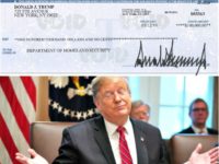 Trump Donates Paycheck