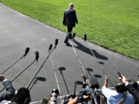 President Donald Trump has repeatedly called reporters “enemies of the people” and “fake news.” (Chip Somodevilla/Getty Images)