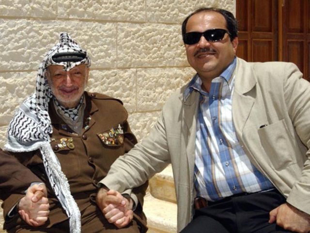 Yasser Arafat and Ahmad Tibi (AFP / Getty)