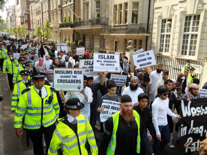 bin Laden protest london