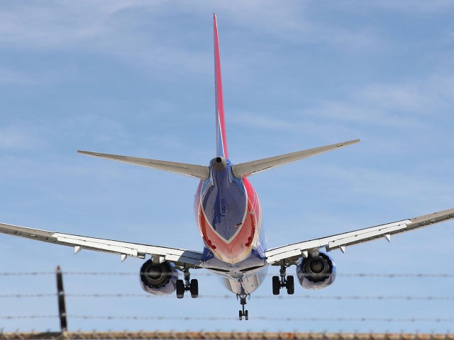 FORT LAUDERDALE, - MARCH 11: A Southwest Boeing 737 Max 8 enroute from Tampa prepares to l