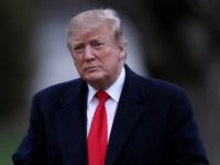 WASHINGTON, DC - MARCH 24: U.S. President Donald Trump gives a thumbs up sign to supporters who applauded as he returned to the White House after spending the weekend in Florida March 24, 2019 in Washington, DC. Trump returns to Washington as Special Counsel Robert Mueller has concluded his investigation …
