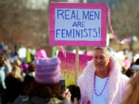 TOPSHOT - Demonstrators gather at Civic Center Park in Denver, Colorado, during the Women's March on January 21, 2017. Hundreds of thousands of people packed the streets across the US on Saturday in a massive outpouring of defiant opposition to America's new president, Donald Trump. / AFP / Jason Connolly …