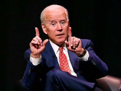FILE - In this Dec. 13, 2018, file photo, former Vice President Joe Biden speaks at the University of Utah Thursday Dec. 13, 2018, in Salt Lake City. A year defined by the political power of women is ending with men enjoying much of the attention. Outgoing Texas Rep. Beto …