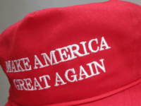 VIDEO: Protester Attacks Woman in MAGA Hat at Back the Blue Rally