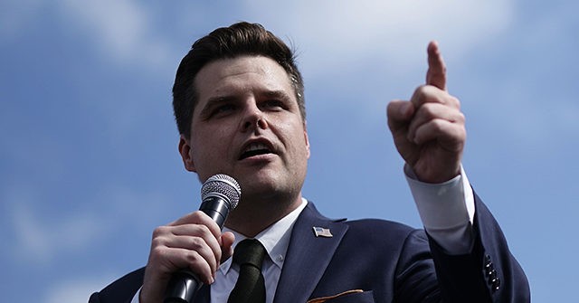 Matt Gaetz: Leftists Are Pushing Fake Facebook 'Scandal' to Justify Censorship of Conservatives