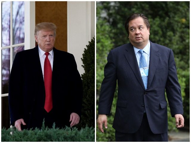 President Donald Trump fired back at Republican lawyer George Conway on Tuesday, for his f